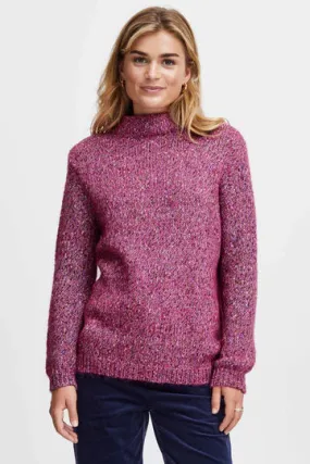 2712- Pink Knit Jumper - Fransa