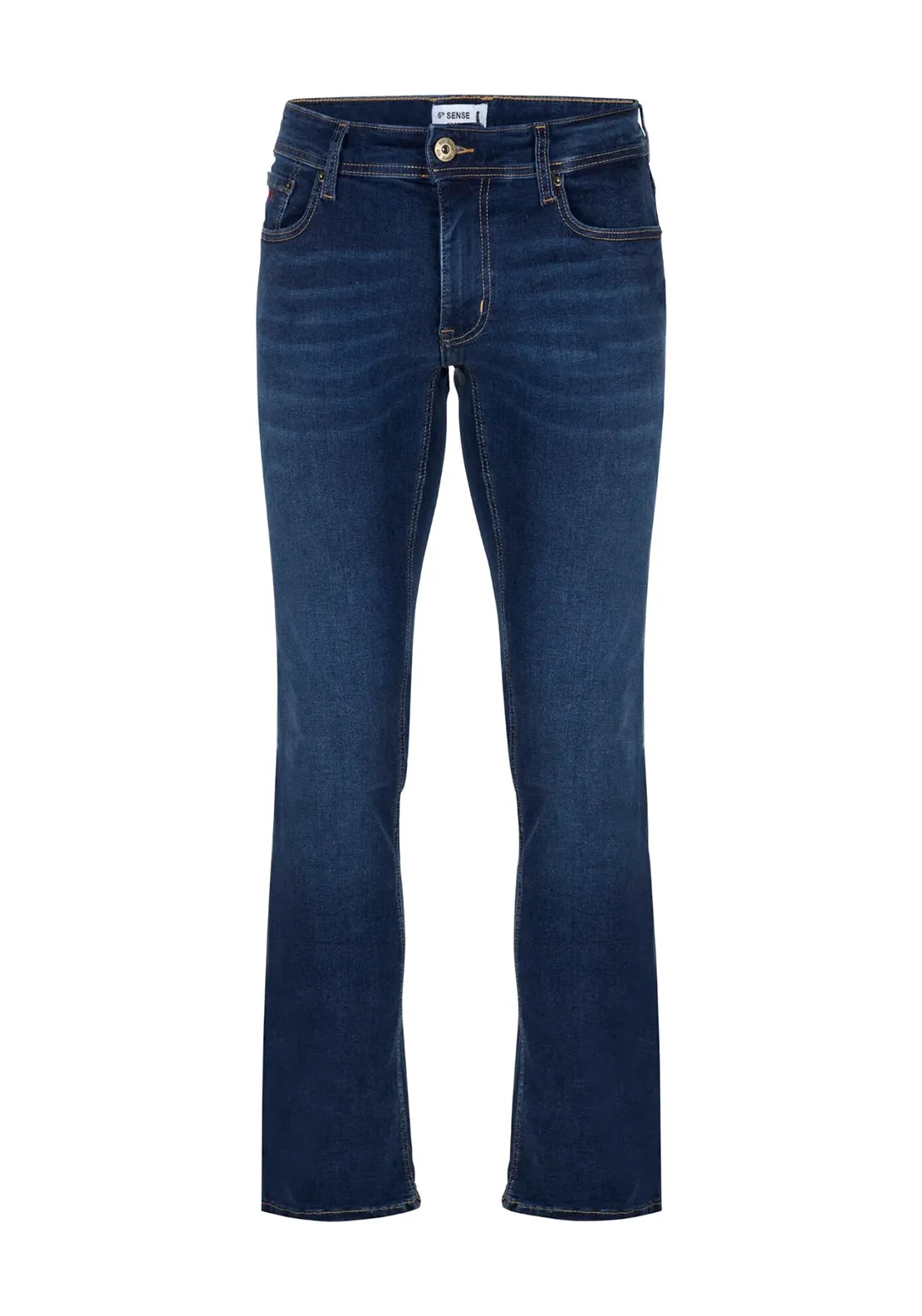 6th Sense Fred Bootcut Jeans, Nighttime Blue