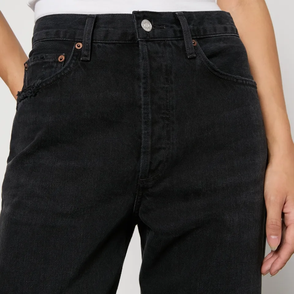 AGOLDE '90s Cropped Organic Denim Straight-Leg Jeans - W29 | Coggles