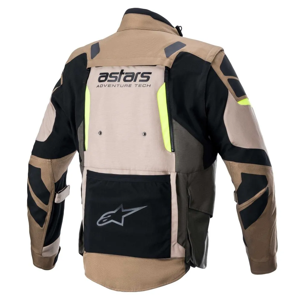 Alpinestars Halo Drystar Jacket - Khaki/Sand/Yellow