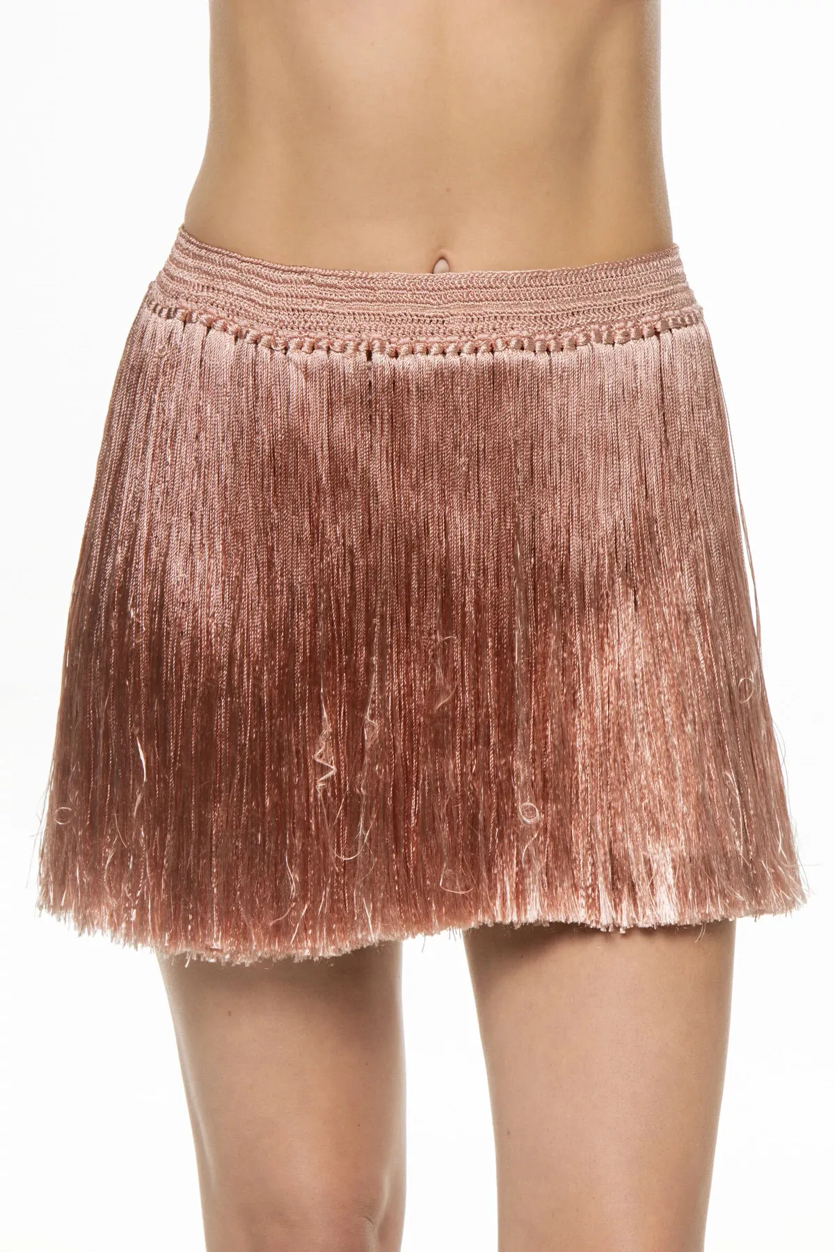 Angelica Fringe Mini Skirt