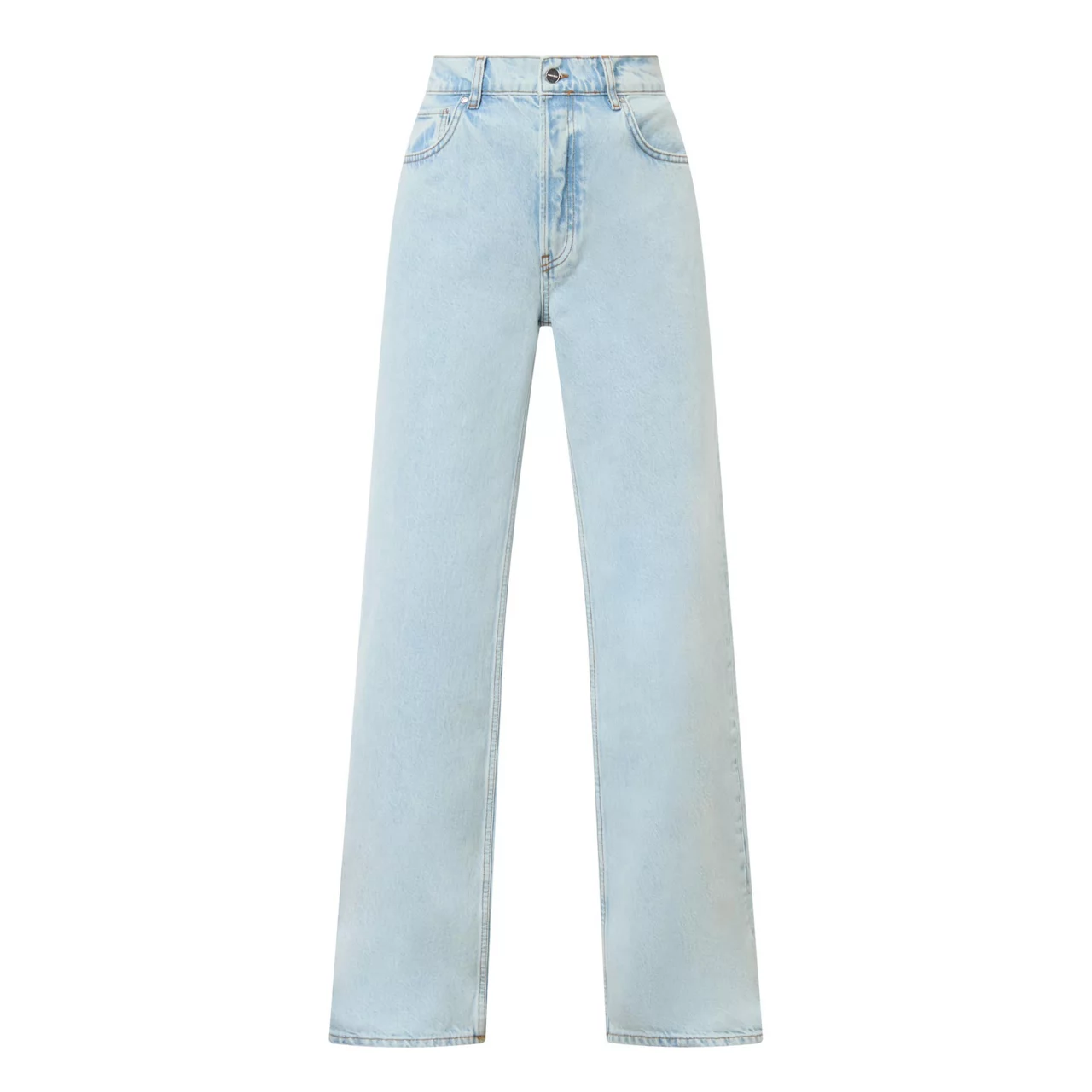 ANINE BING Hugh Wide-Leg Jeans - Light Blue