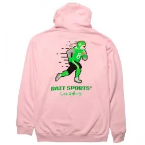 BAIT Men 8 Bit Football Hoody (pink)