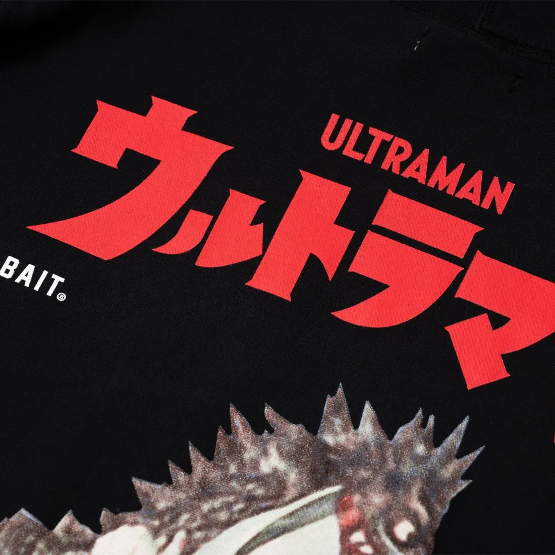 BAIT x Ultraman Men Fight Hoody (black)