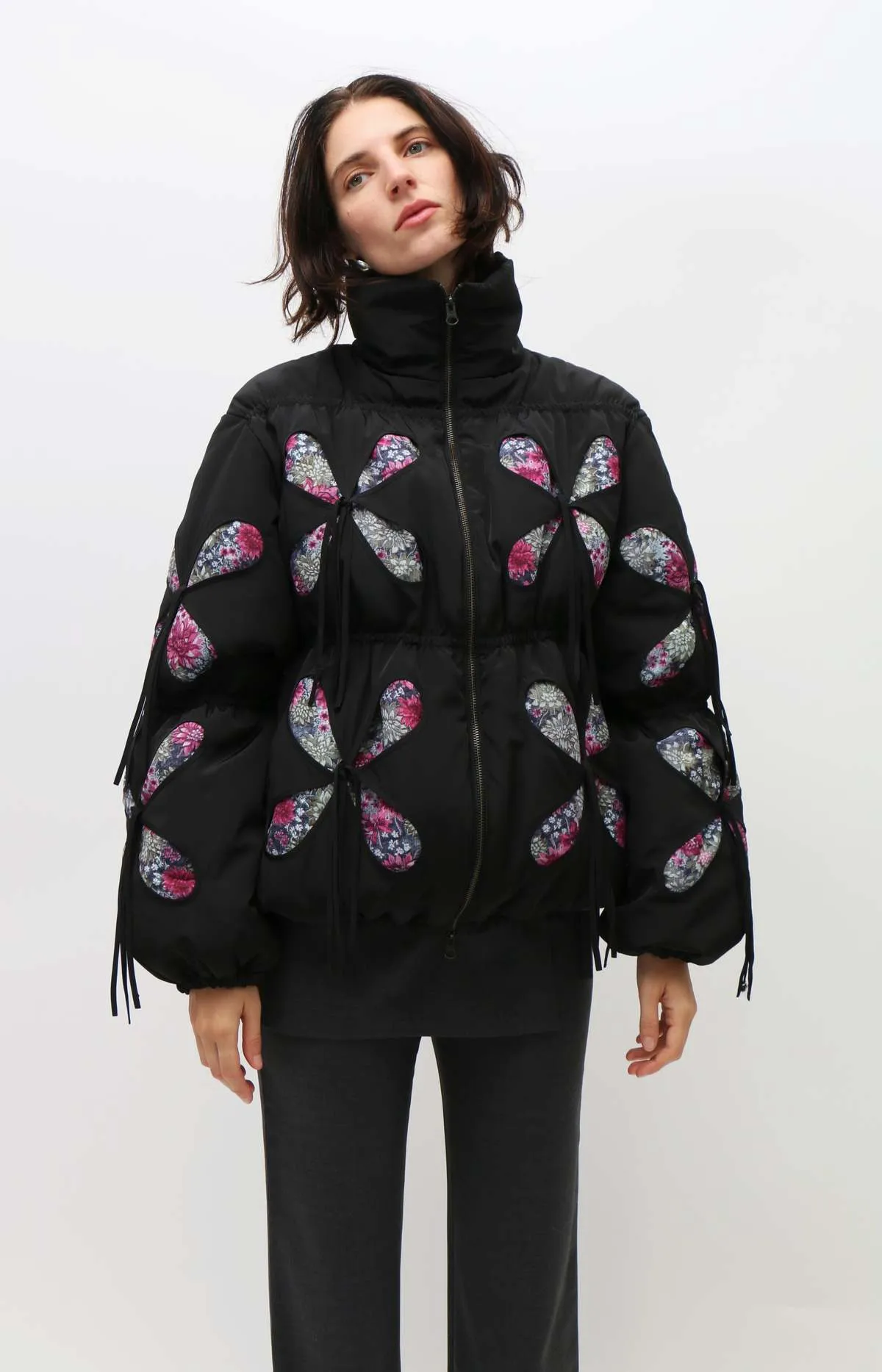 Bale Puffer Coat - Black