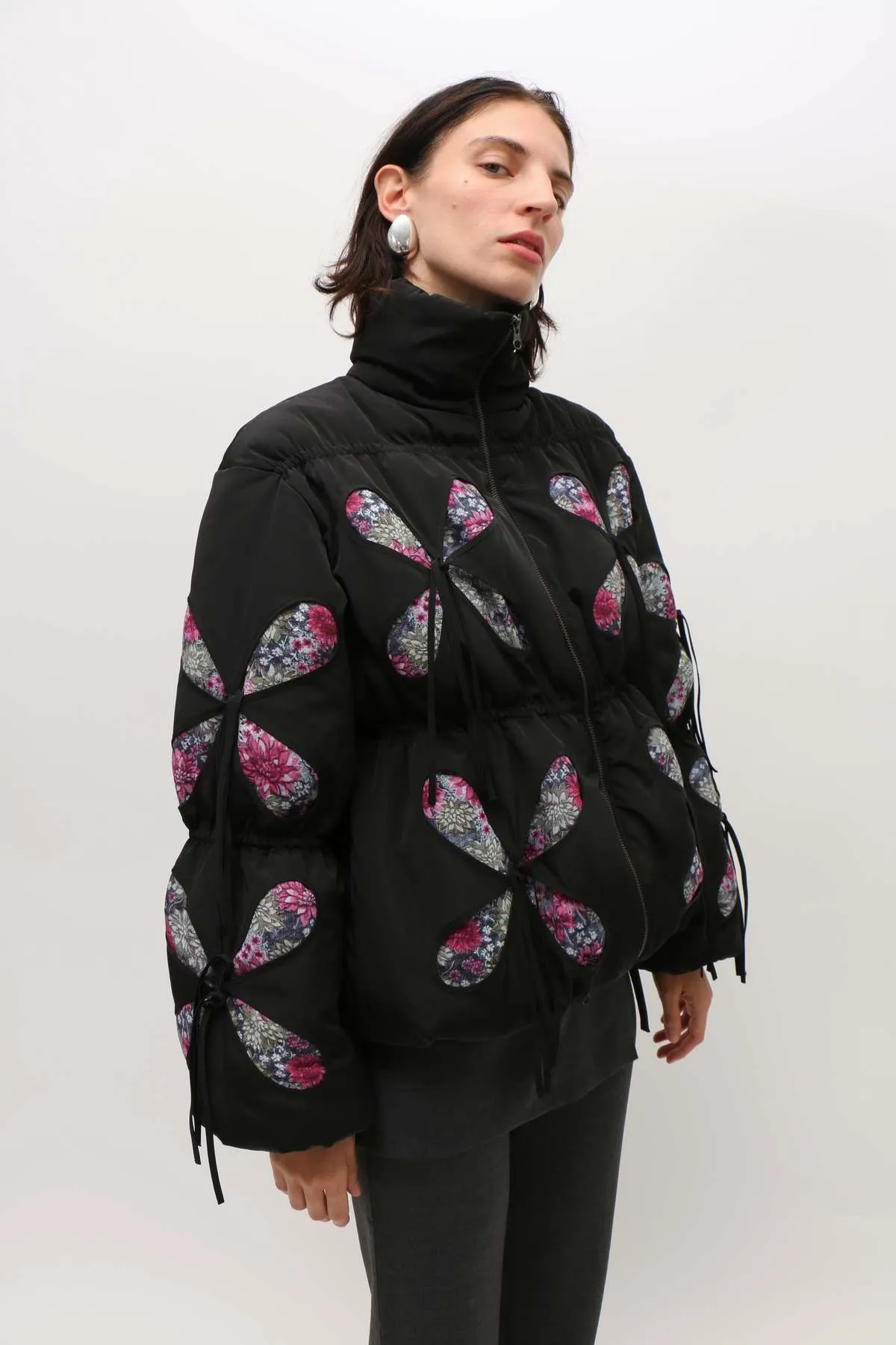 Bale Puffer Coat - Black