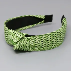 Basket Weave Front Knot Headband