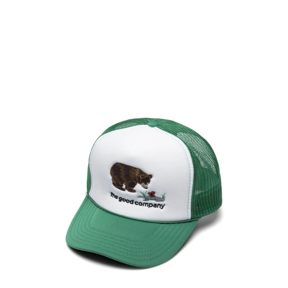 BEAR TRUCKER HAT GREEN | Bodega