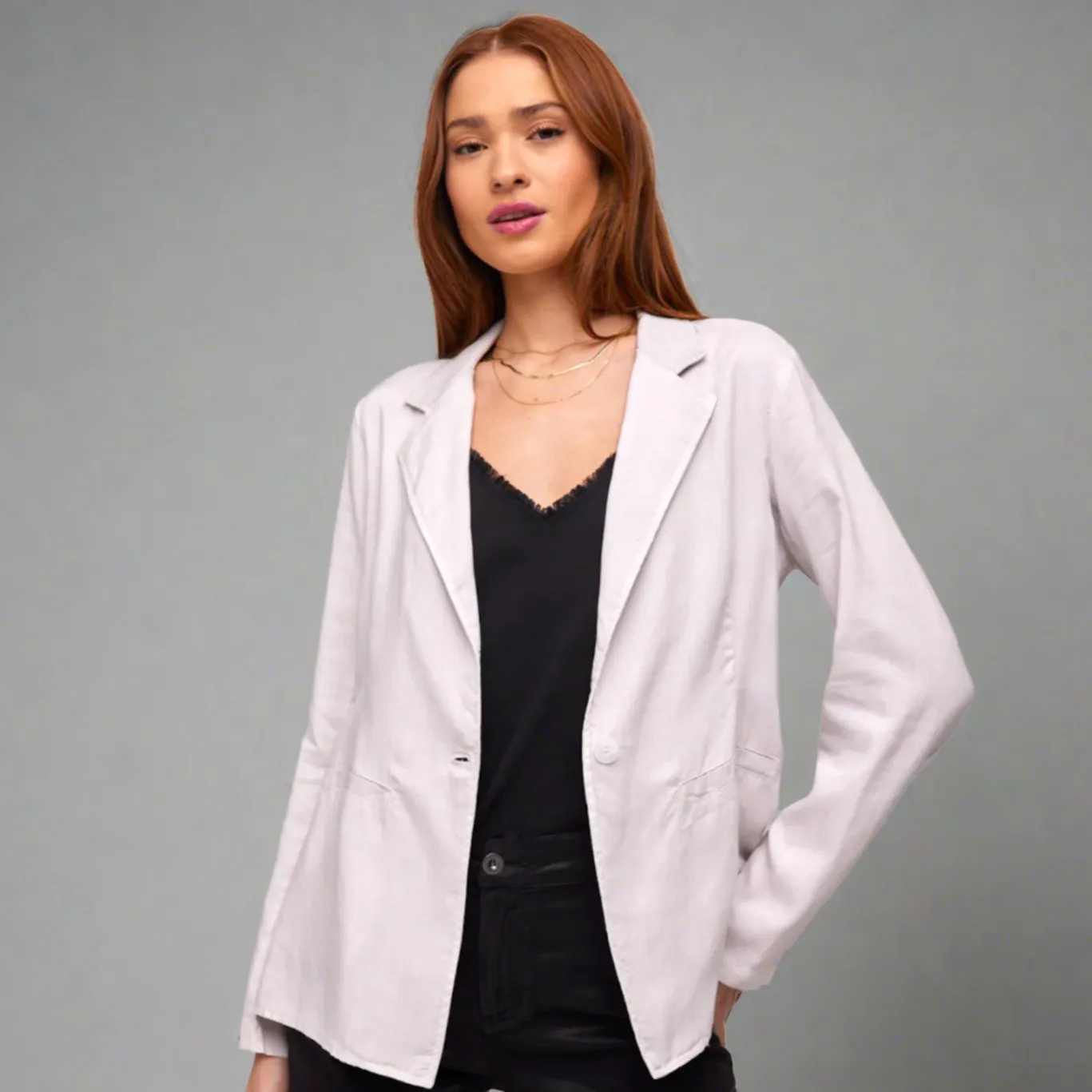 Bella Dahl Welt Pocket Blazer