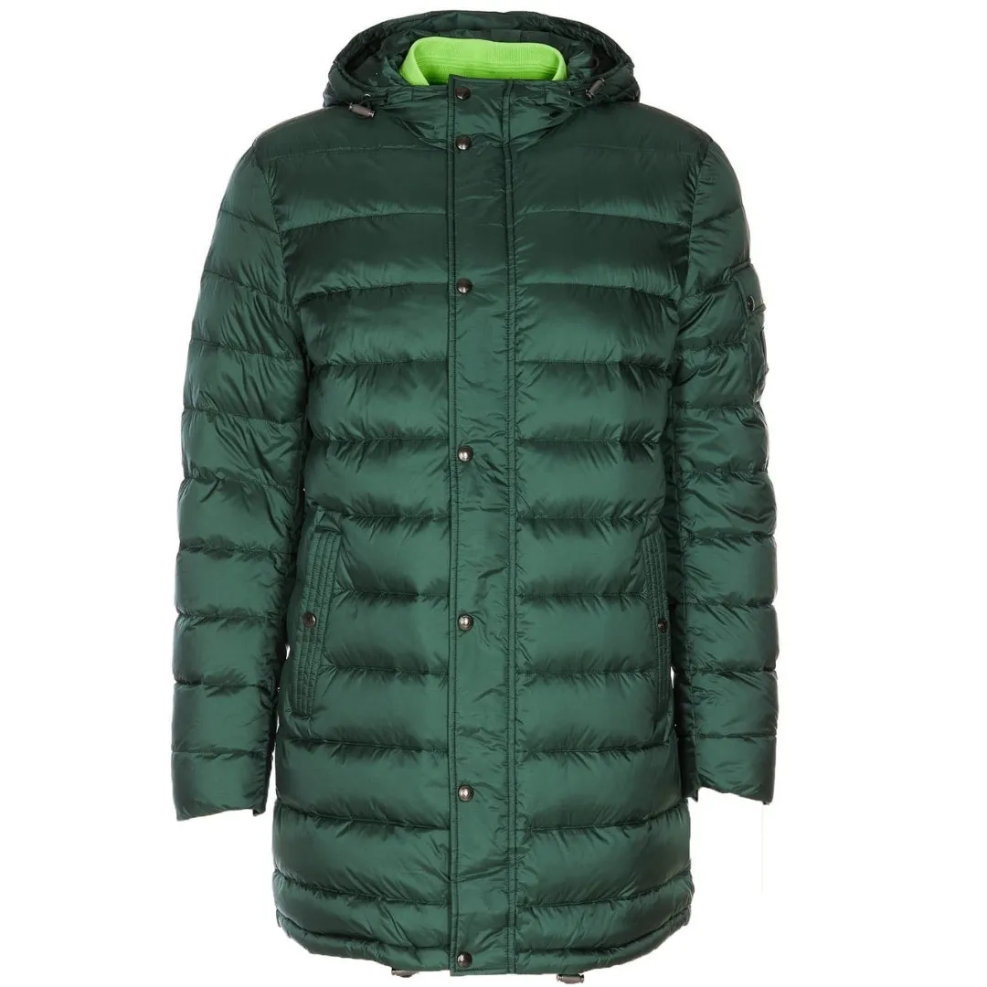 Belstaff Stadia Parka Green Down Jacket