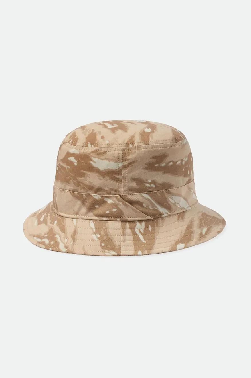 Beta Packable Bucket Hat - Off White Tiger Camo