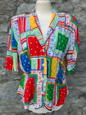 Betty Barclay colourful summer jacket  uk 10-12