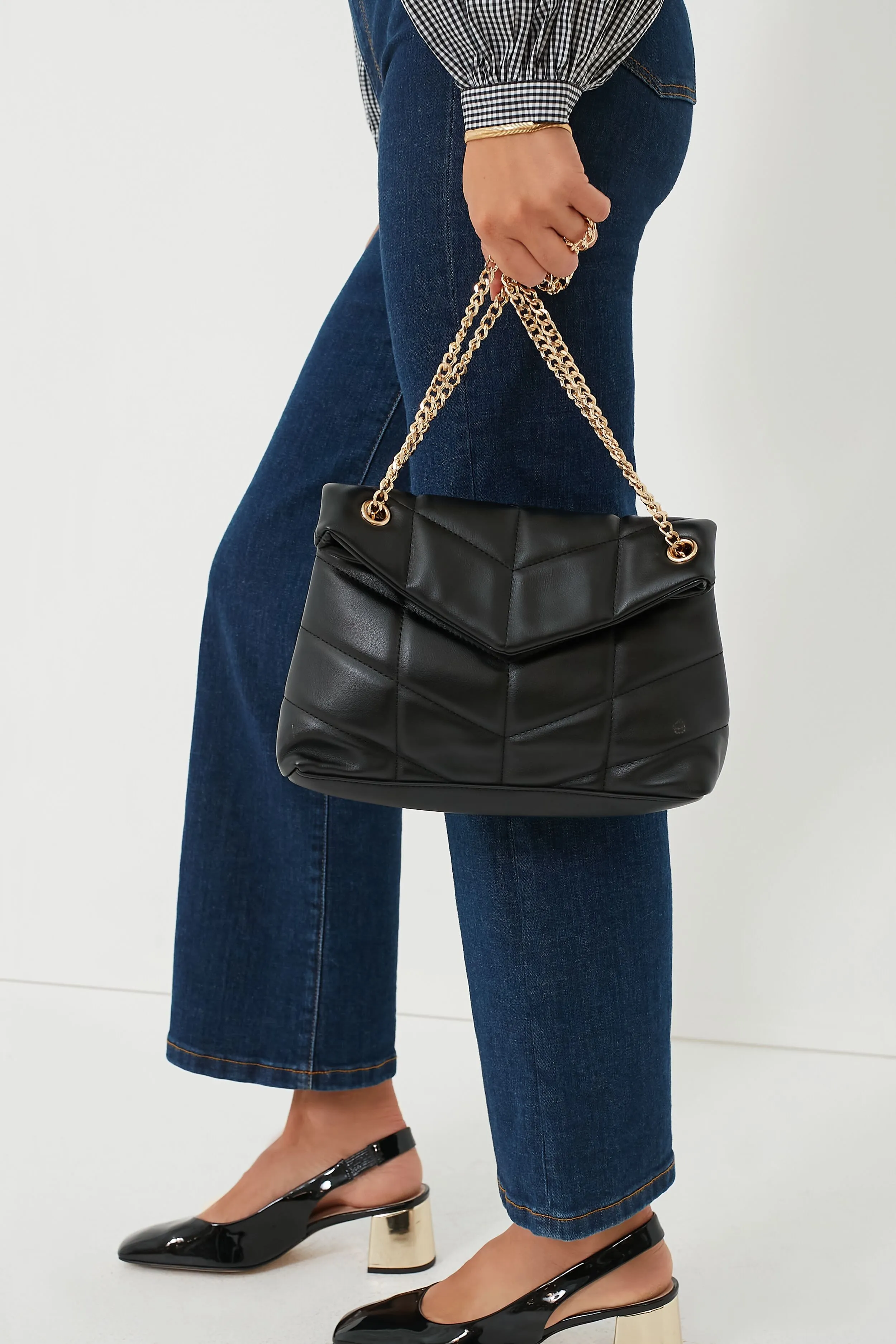 Black Delfina Bag