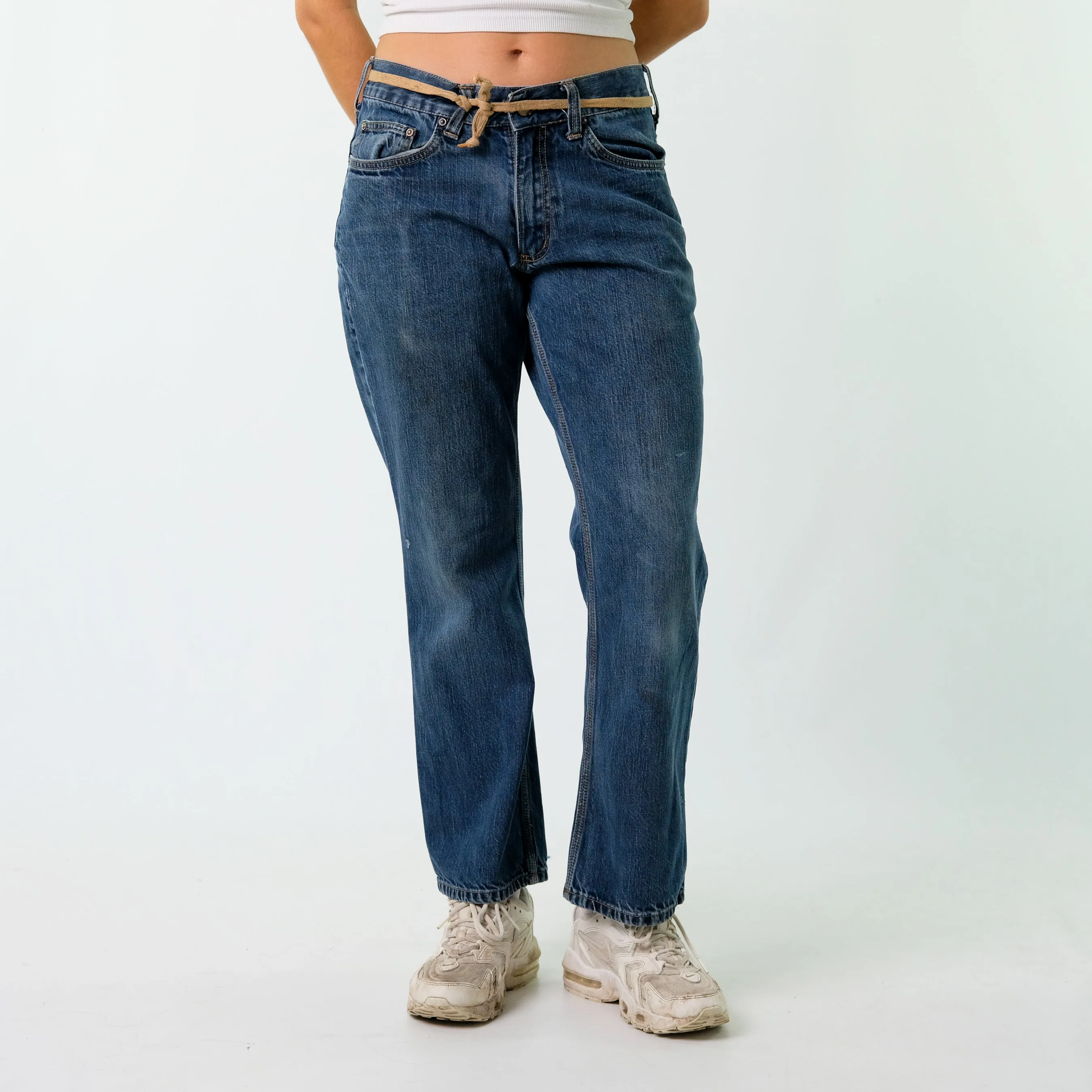 Blue y2ks Carhartt Denim Jeans Baggy Pants (32x30)