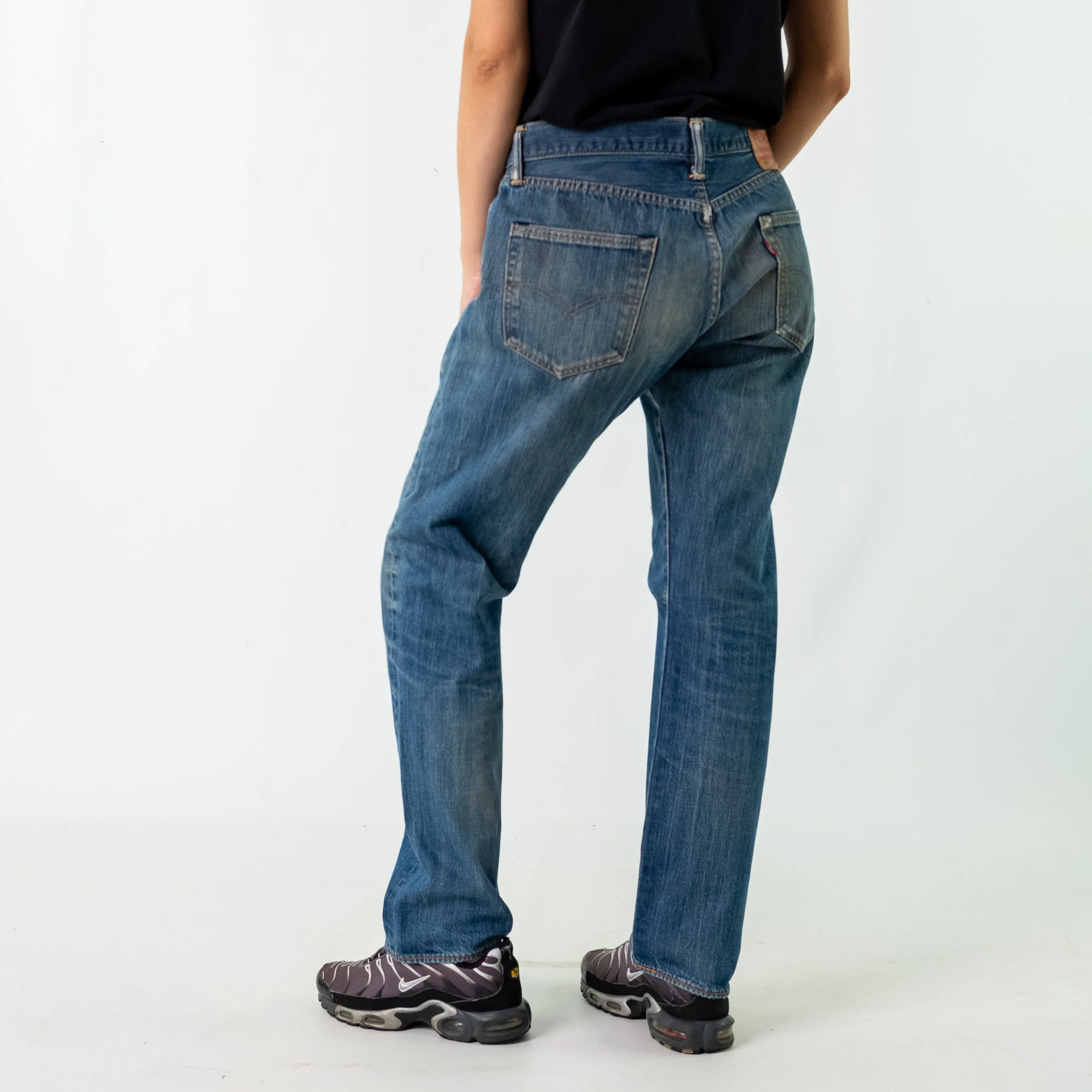 Blue y2ks Levi's Denim Jeans Baggy Pants (34x32)