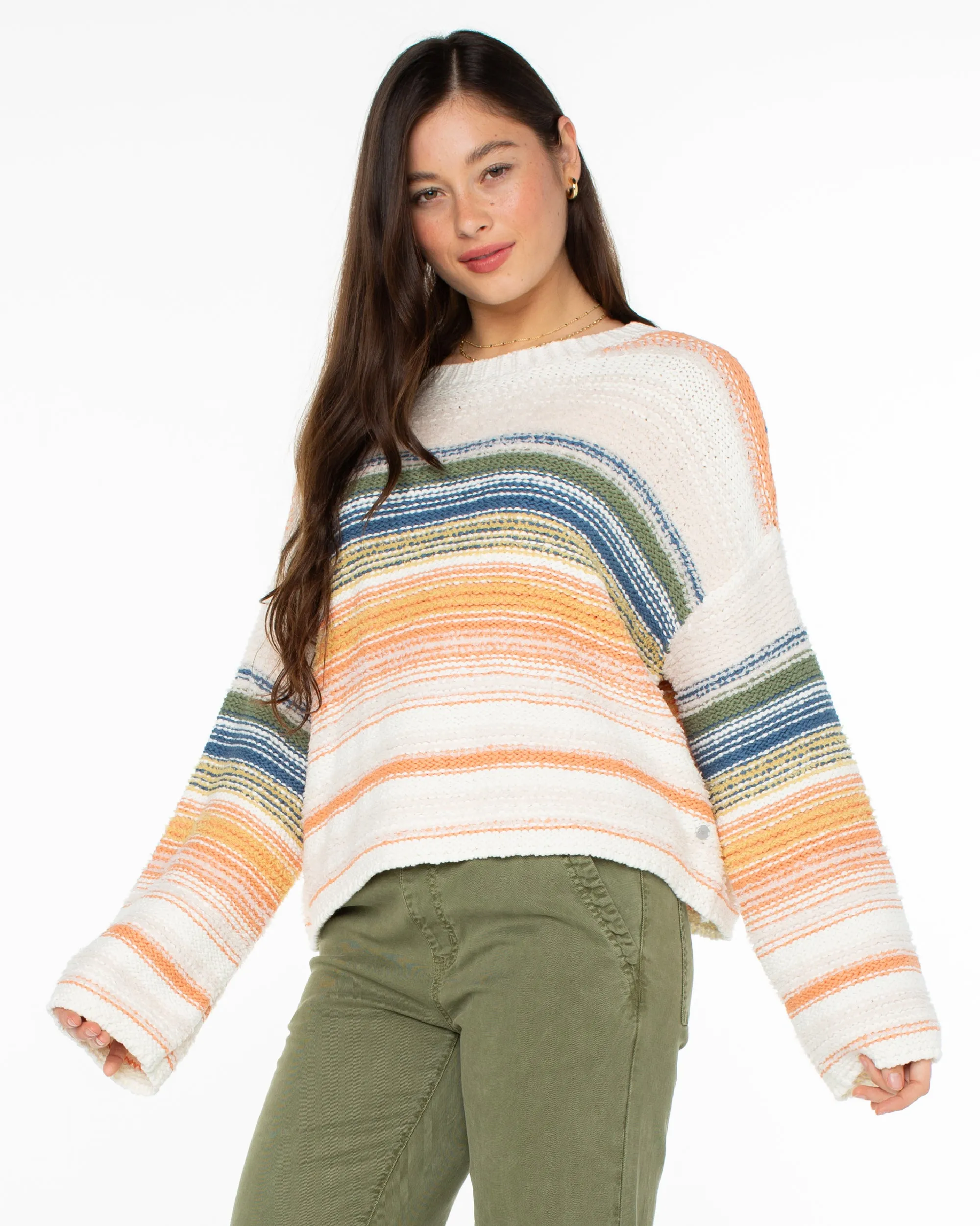 Bread and Jam Sweater- Bright White