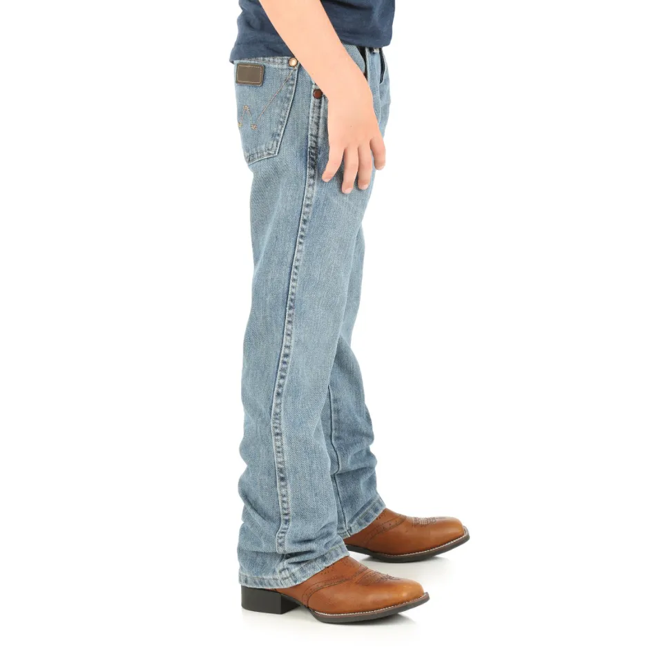 BRT20OW - Wrangler Boy's Retro Boot Cut Jean - Regular