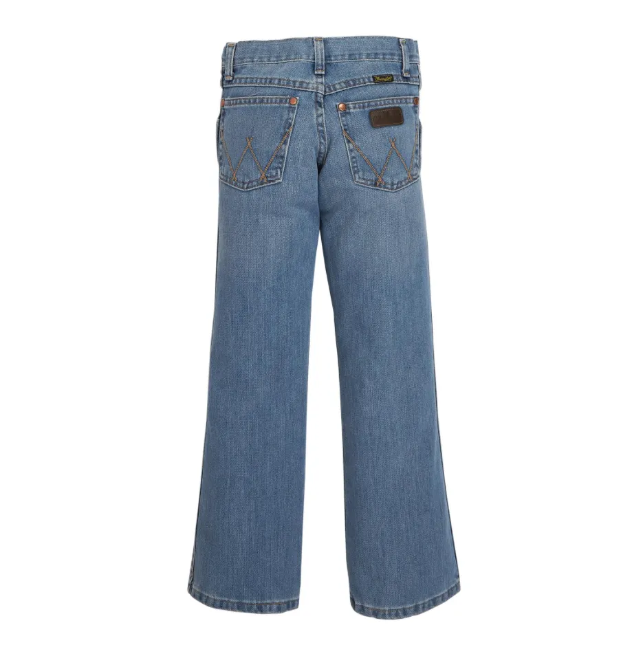 BRT20OW - Wrangler Boy's Retro Boot Cut Jean - Regular