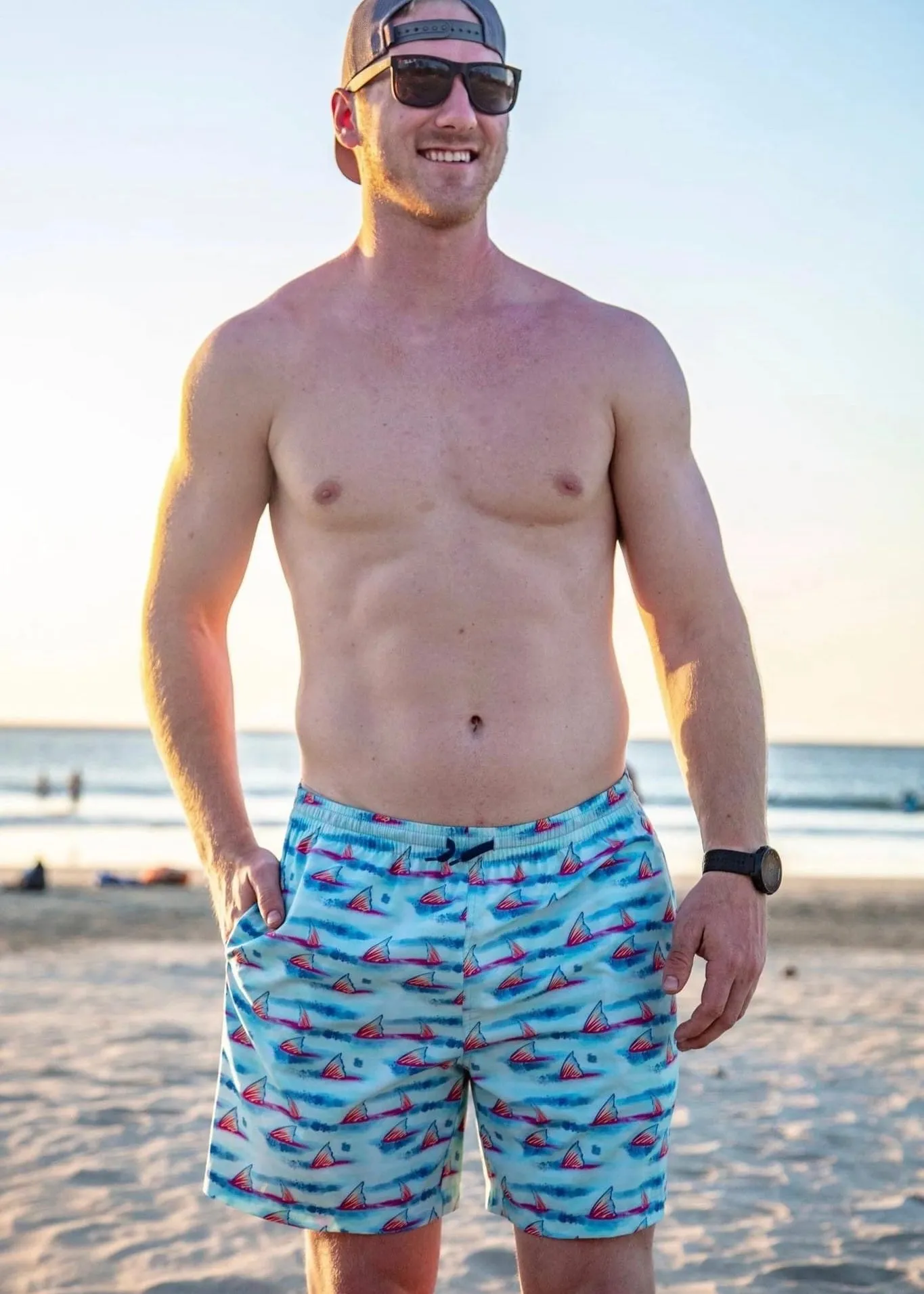 Burlebo Under The Sea Swim Trunks