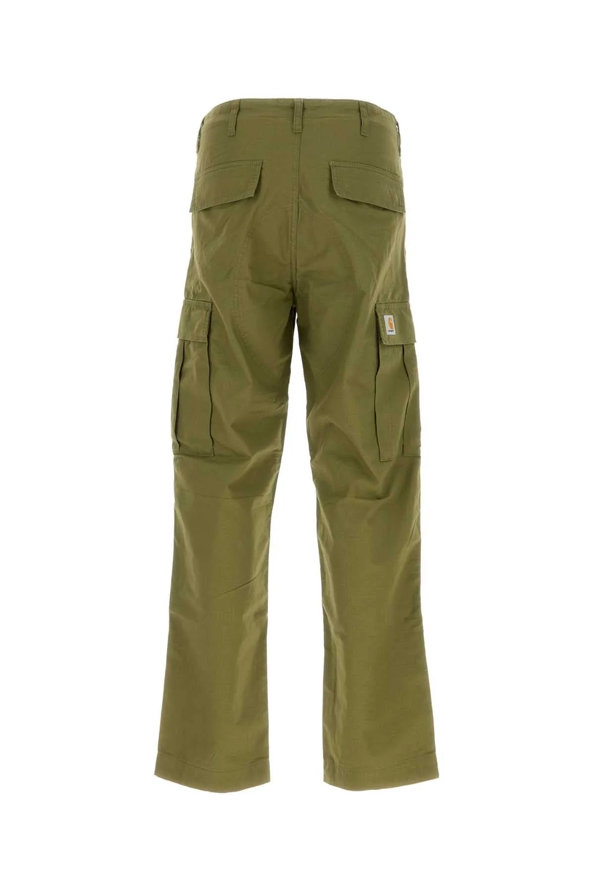 Carhartt Wip Olive Green Cotton Regular Cargo Pant