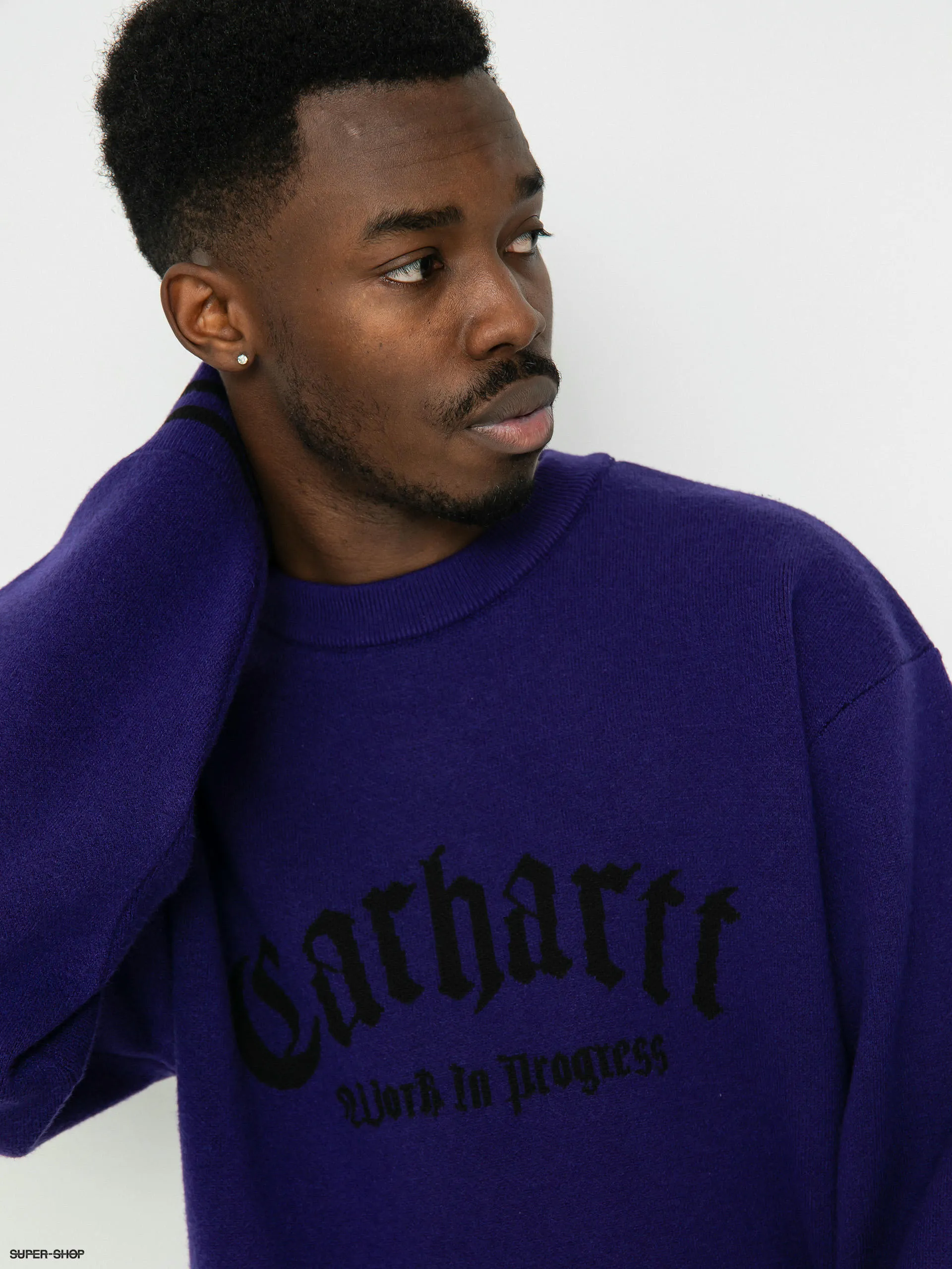 Carhartt WIP Onyx Sweater (tyrian/black)