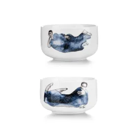 Carrol Boyes Small Bowl Set 2-Indigo Girls