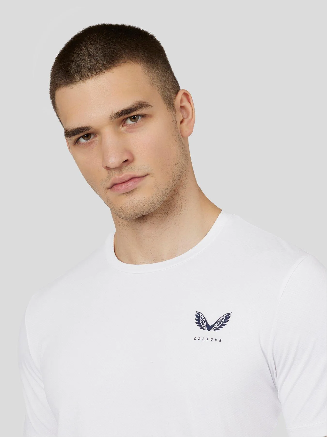 Castore Mens Castore Performance Ss Tee - White