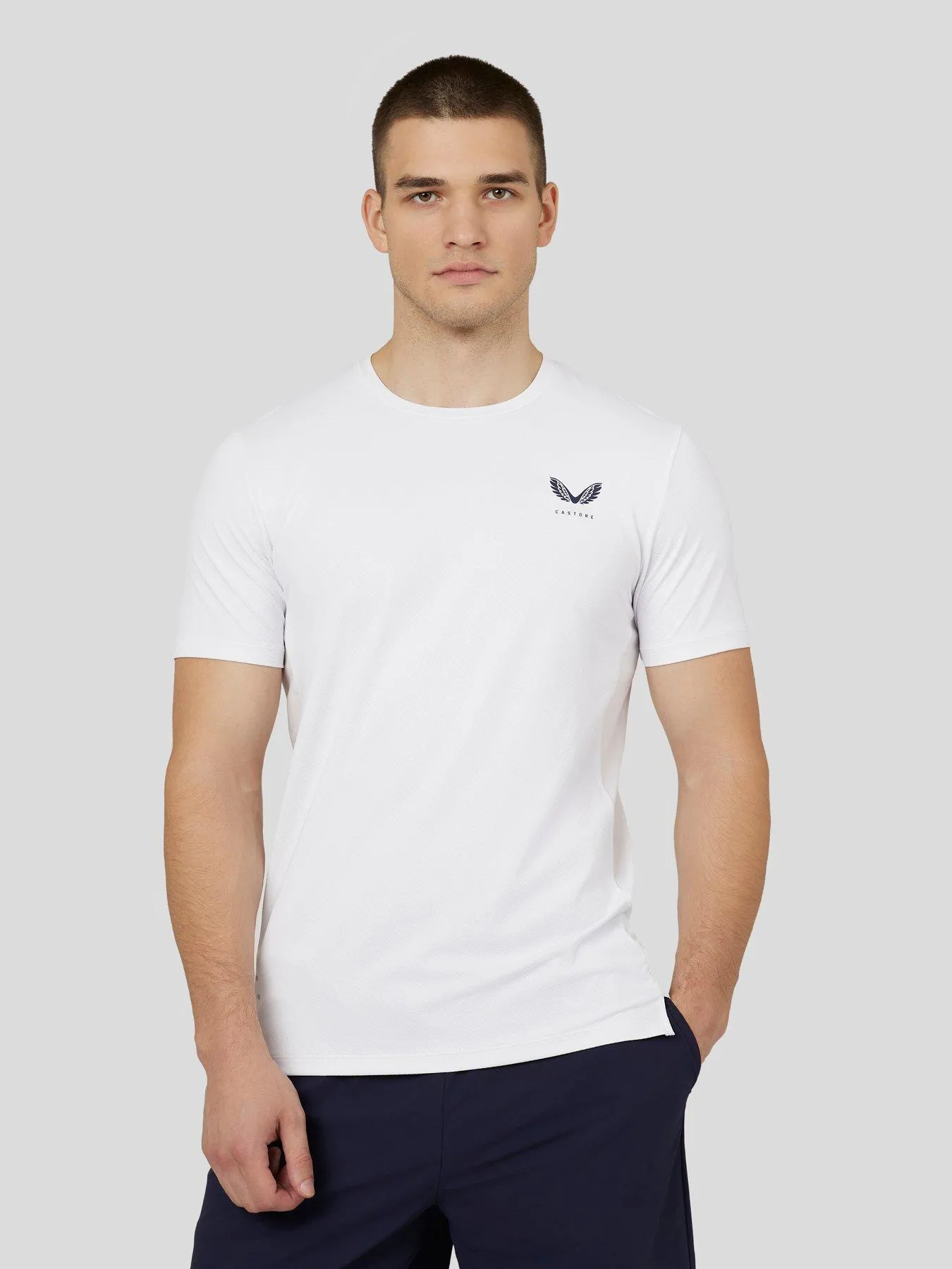 Castore Mens Castore Performance Ss Tee - White