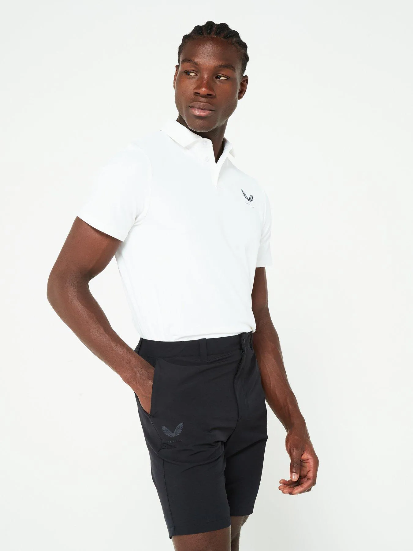 Castore Mens Golf Shorts - Black