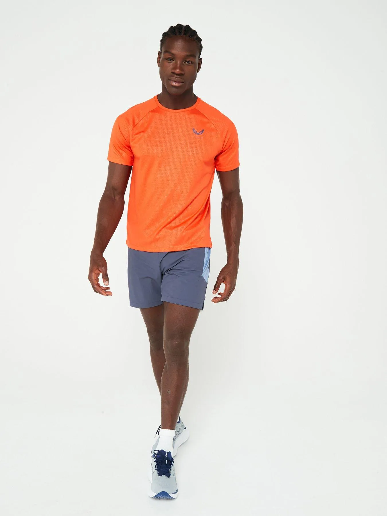 Castore Mens Training Printed Tee - Orange