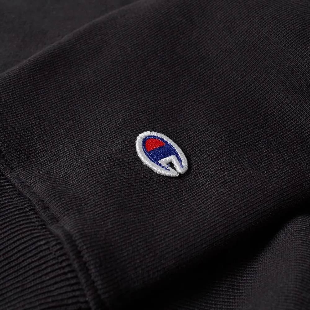 Champion Reverse Weave Classic Crew SweatBlack