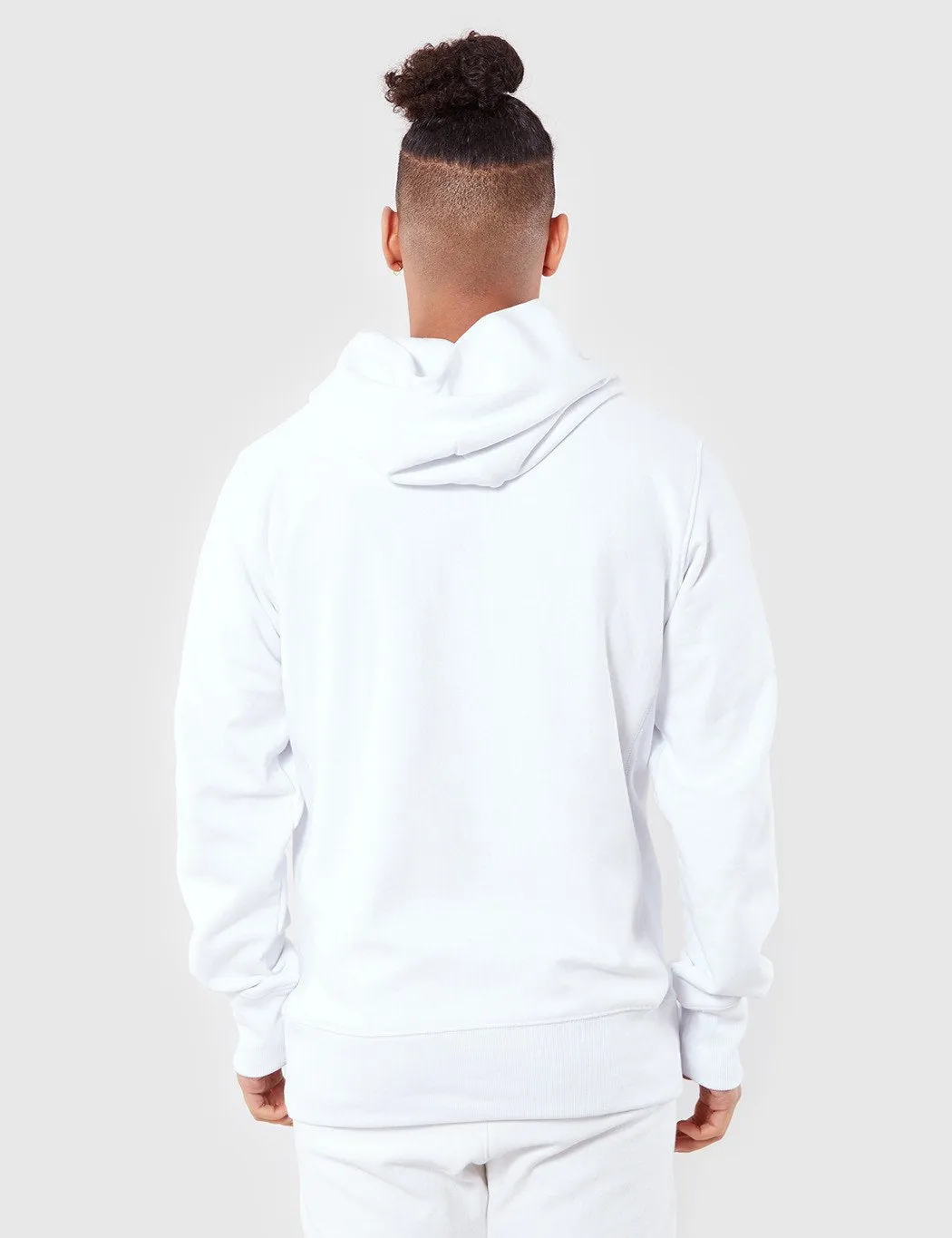 Champion Reverse Weave Hooded Sweat - White