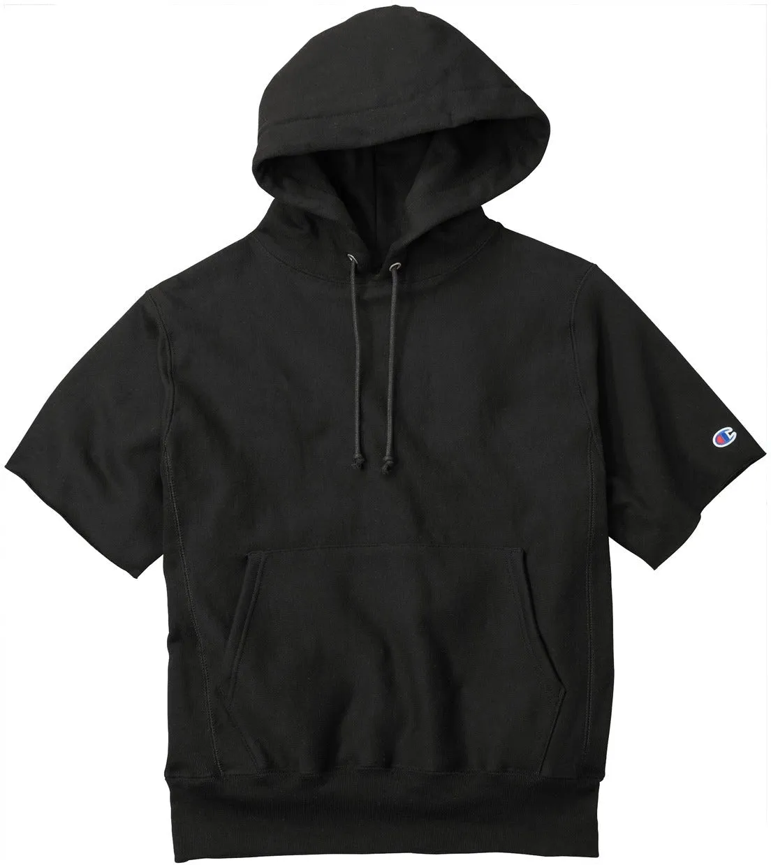 Champion  Reverse Weave  Short Sleeve Hooded Sweatshirt