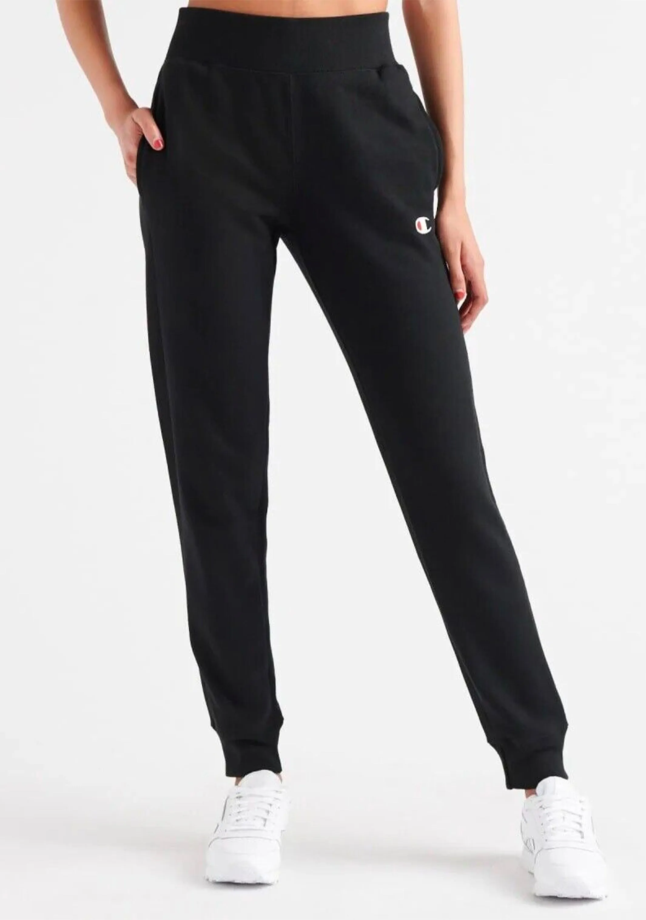 Champion Womens Reverse Weave Joggers Black  CWF9N BLK