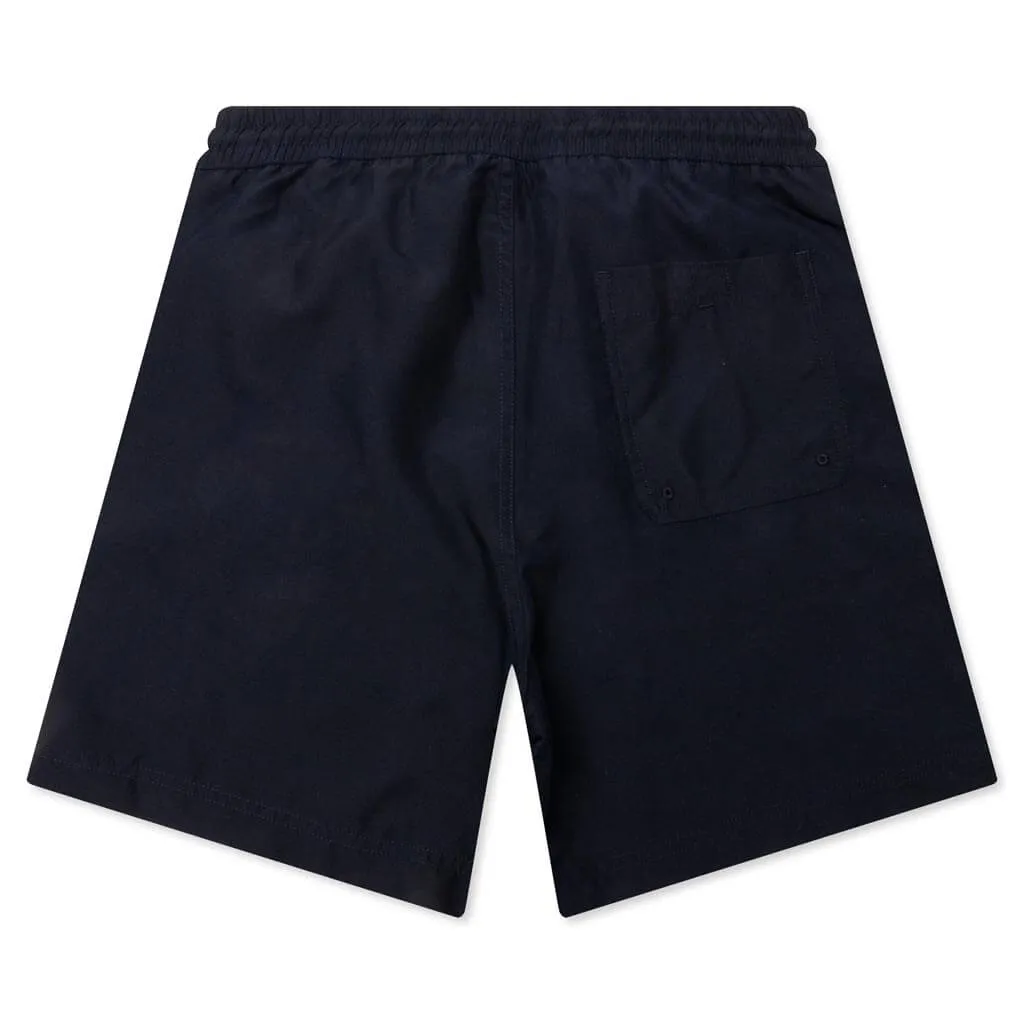 Chase Swim Trunks - Dark Navy/Gold