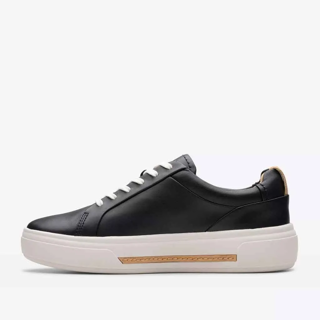 Clarks Hollyhock Walk Sneaker- Black