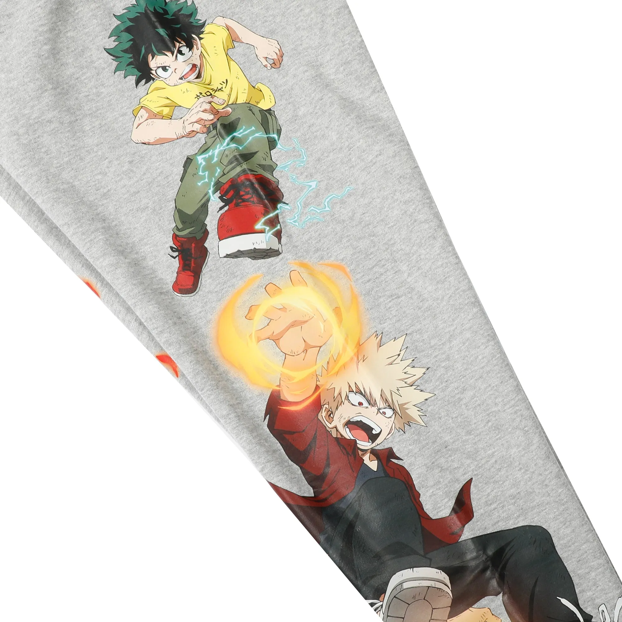 Class 1-A My Hero Academia Grey Joggers