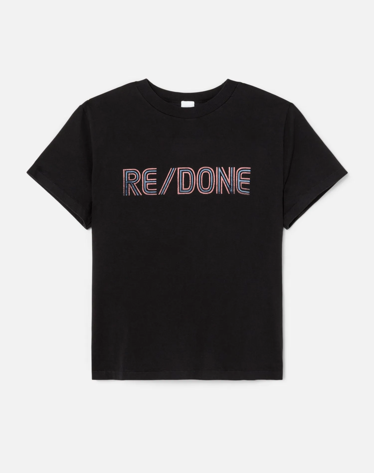 Classic RE/DONE Stripe Tee - Black