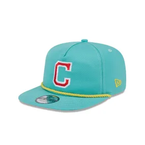 Cleveland Guardians Clear Mint Golfer Hat