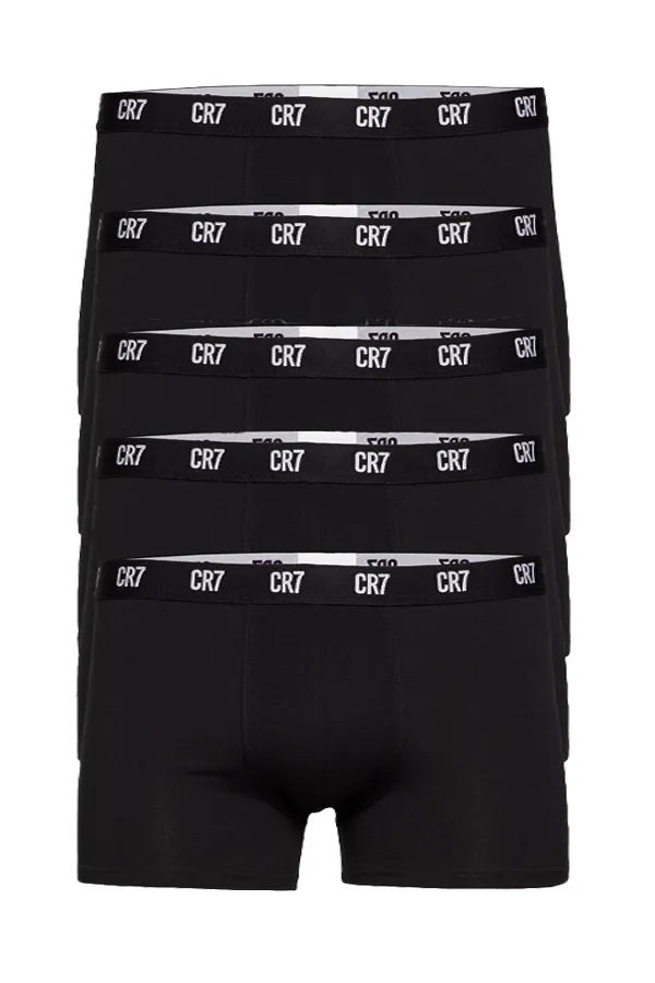 CR7 Trunks 5-Pack Black