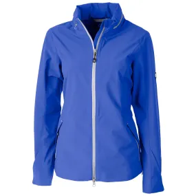 Cutter & Buck Women's Chelan Vapor Water Repellent Stretch Full Zip Rain Jacket