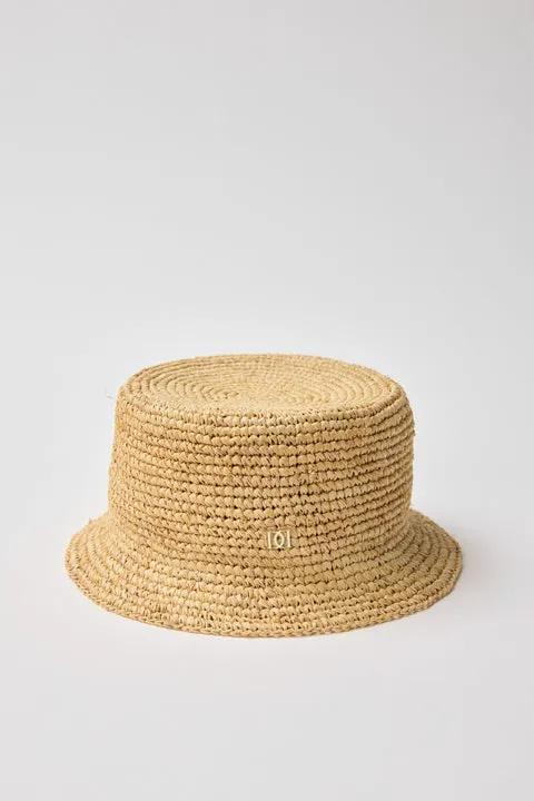 DD Straw Bucket Hat