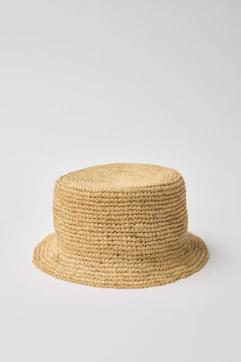 DD Straw Bucket Hat