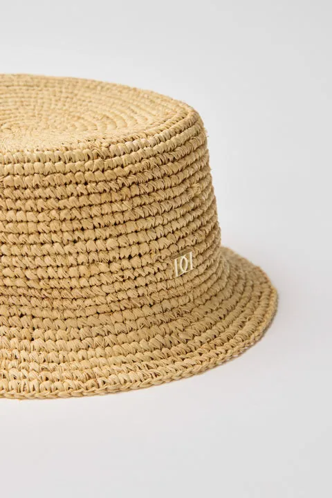 DD Straw Bucket Hat