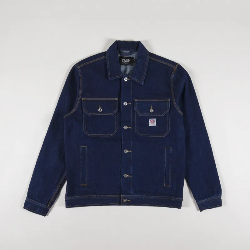 Deus Ex Machina Kanan Work Jacket Dry Indigo