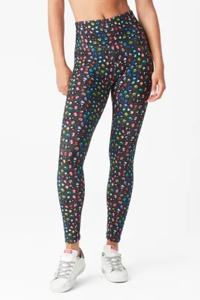 DuoKnit Leggings in Black Gems