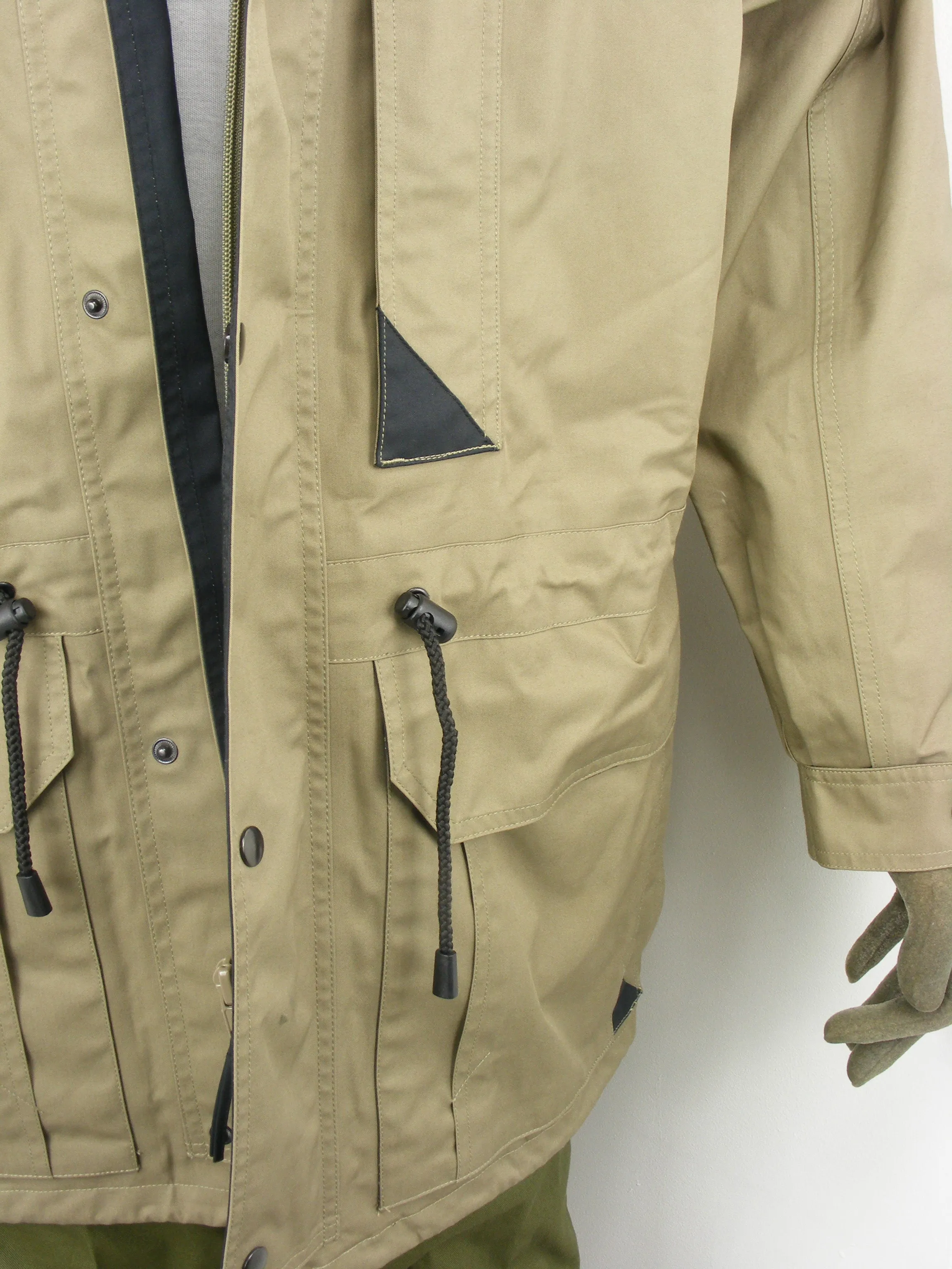 Dutch Military - Khaki Waterproof Jacket - Unissued