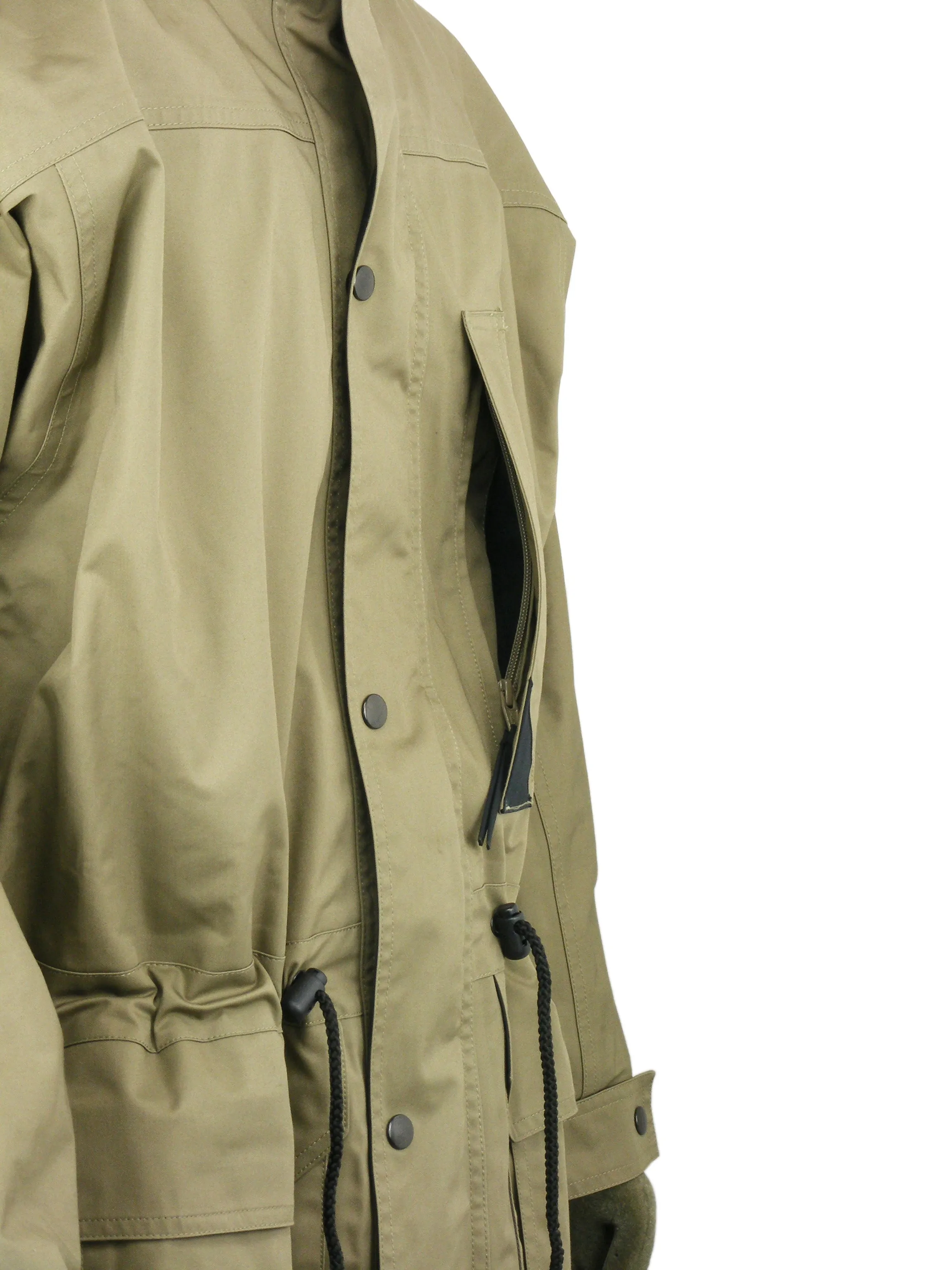 Dutch Military - Khaki Waterproof Jacket - Unissued