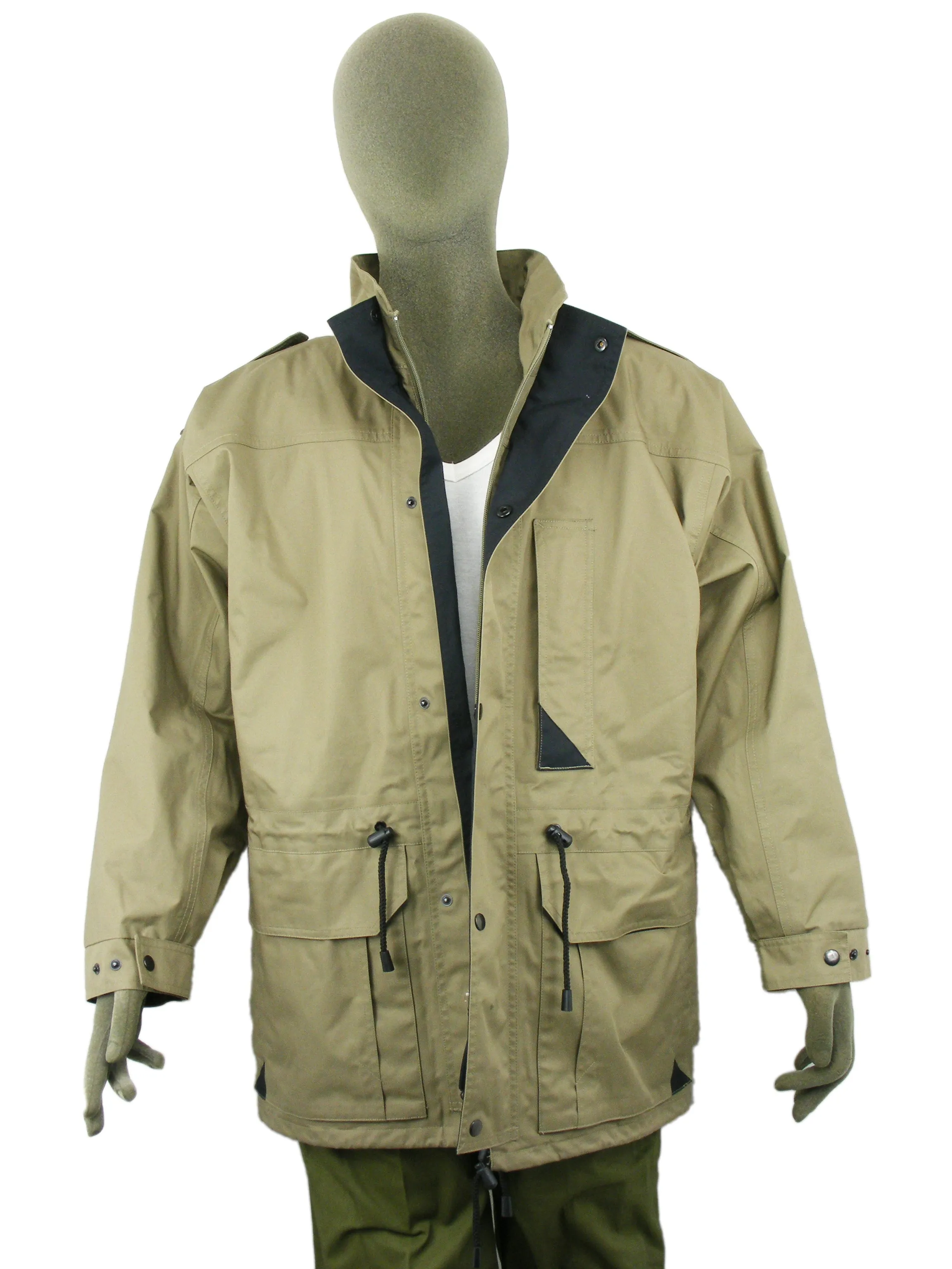 Dutch Military - Khaki Waterproof Jacket - Unissued