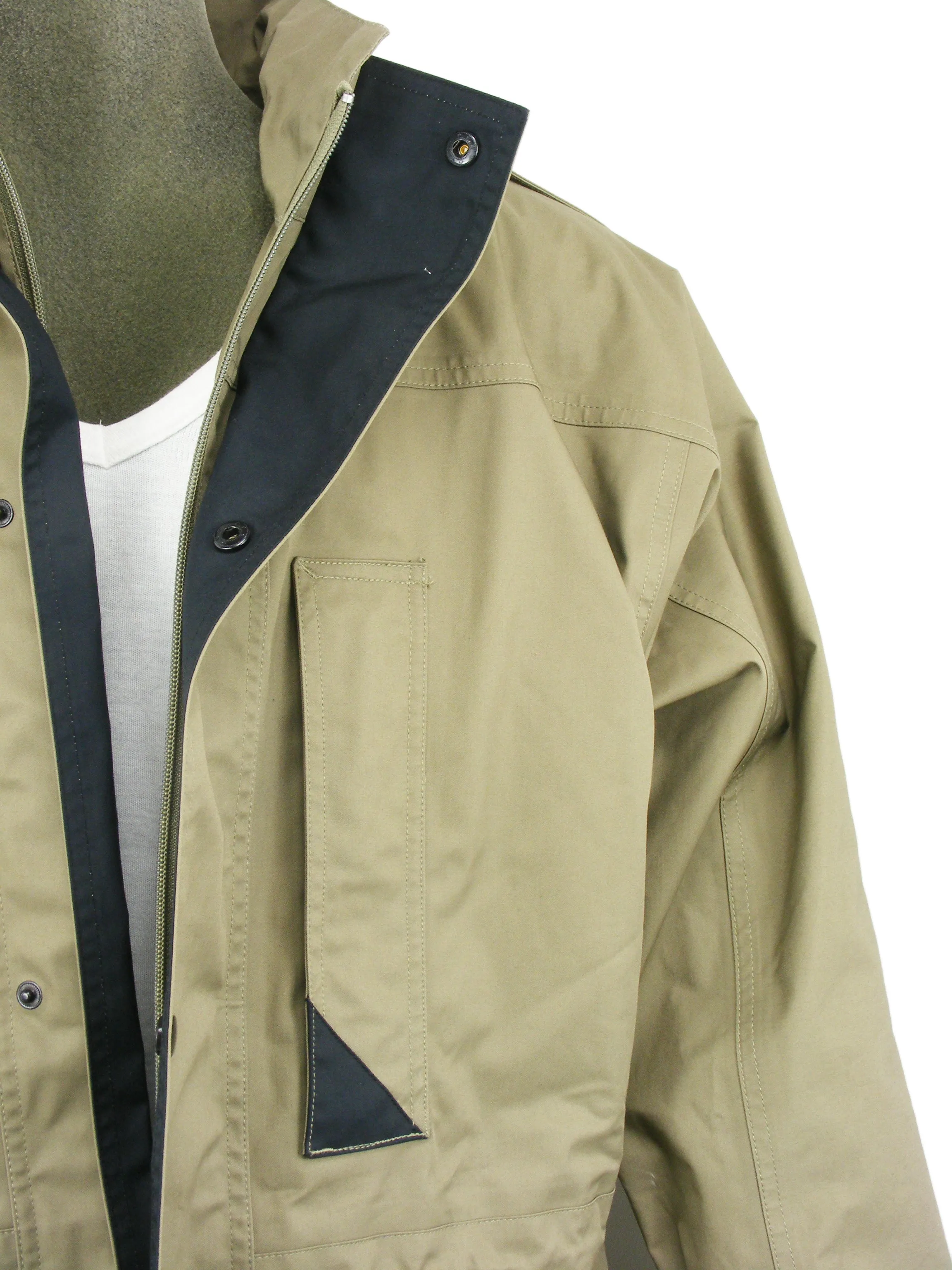 Dutch Military - Khaki Waterproof Jacket - Unissued